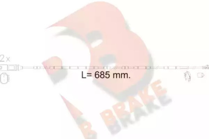 Контакт (R BRAKE: 610618RB)